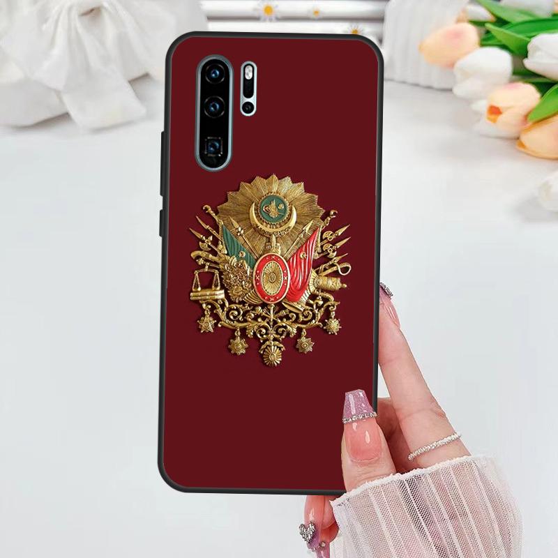 Ottoman Empire Coat Of Arms Case For Huawei Nova Y90 Y70 Y61 Y60 5T Nova 9 10 SE 3i 7i 8i 11i P40 P30 Lite P60 Pro Case