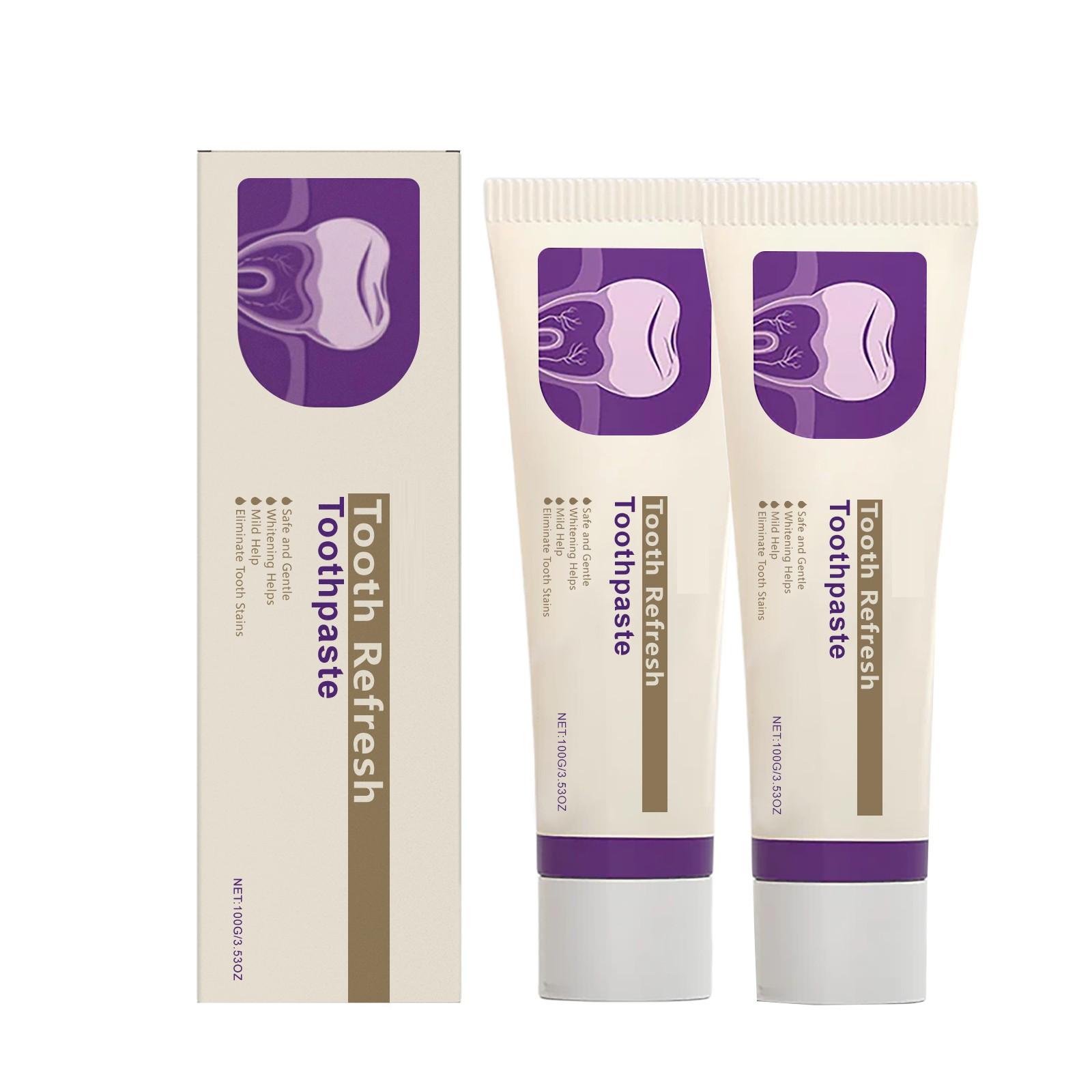 

Brightening Toothpaste Brightens Teeth, Gently Cleans Dirt On Teeth, Freshens Breath And Cares For The Mouth One Size