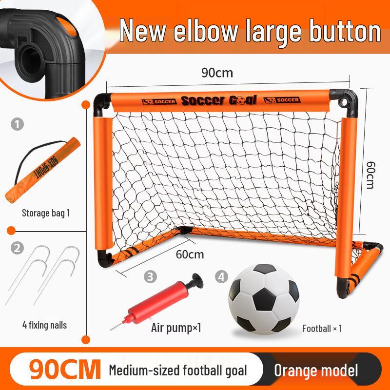 Portable Folding Kids' Football Goal: Indoor/Outdoor Sports & Early Education Toy
