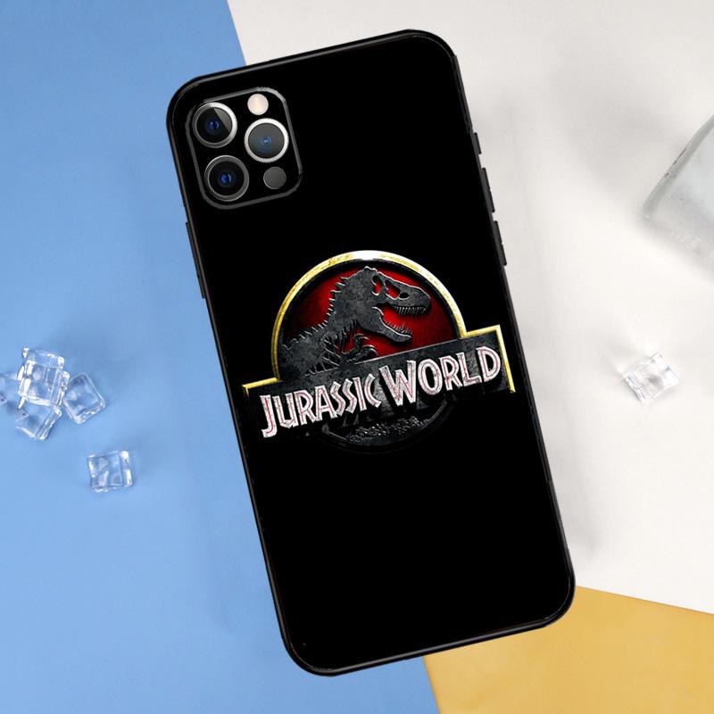 Dinosaur World Jurassic Park Case For iPhone 13 12 11 14 Pro Max Mini Cover For iPhone XR X XS Max 6 Plus Phone Case