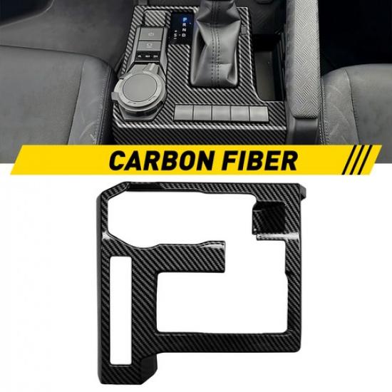 Fits Toyota Tacoma 2024 2025 2026 Carbon Fiber Inner Gear Shift Panel Cover Trim