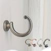 1 Pair Home Hardware Curtain Tieback European Wall Hook Curtain Buckle, U - Shaped Curtain Hooks Buckle Accessories Handle Feel