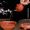100cc Chinesische Yixing Lila Ton Teekanne Meister Handgefertigt Teekanne Grobsand Zhu Ton Kessel Schönheits Teefilter Zisha Teegeschirr
