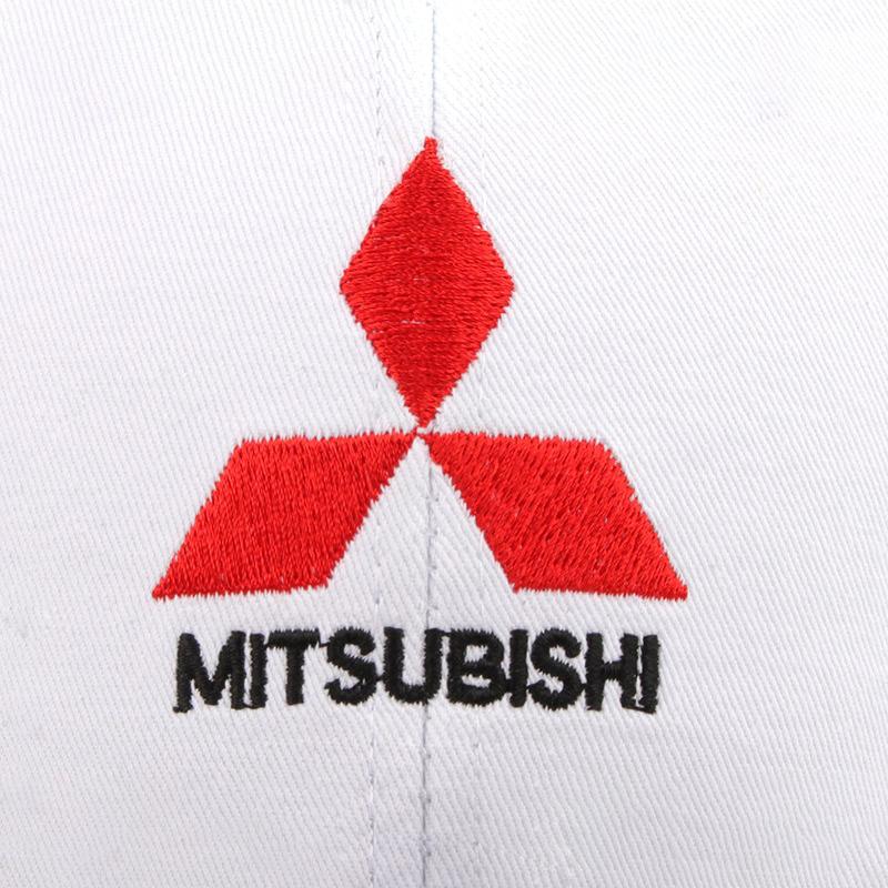 Embroidery Baseball Caps Spring and Autumn Adjustable Casual Hats Sunscreen Hat For Mitsubishi Lancer Asx Outlander Pajero L200