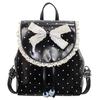 Schulrucksack1011 Frühling neu Spitze Damenrucksack süße Schwester Koreanisch gepunktet lässig retro ausländischer Stil kleiner Rucksack