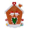 Christmas Gift Personalized Xmas Pendants Family Christmas Hanging Ornament Wooden Biscuit House