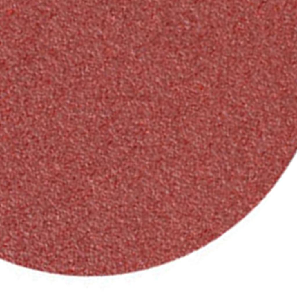 6 Inch Sanding Discs Red Sand Hook and Loop Sandpaper for Wood Metal Polishing Grinding 80 Grit 10 Pcs