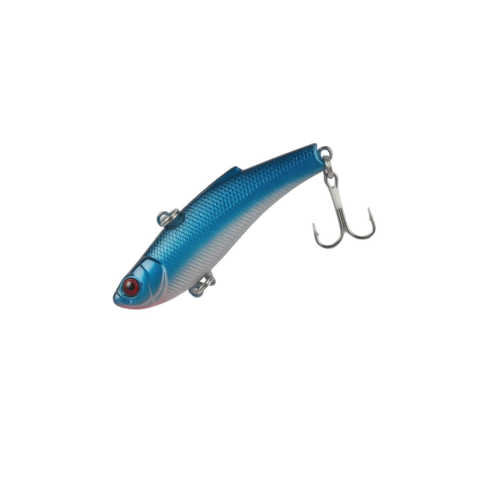 7cm 20 3g Sinking VIB Fishing Lure Hard Bait Long Distance Casting Vibration Lure for Freshwater and Saltwater Fishing one size