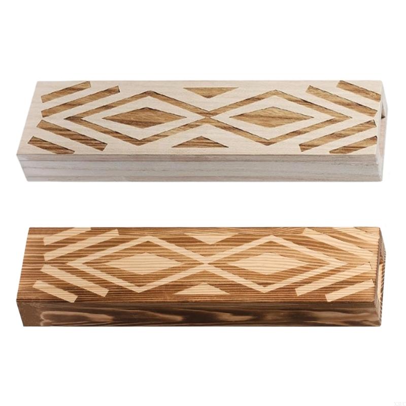 Multipurpose Wall Mounted Wooden Vases Geometric Shelf Flower Container Planter Home Gardening Solution X3UC