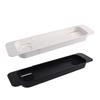 Bath Tray Organizer Plastic Drain Shelf Universal Bathtub Holder Shower Accessories for Bath Cover