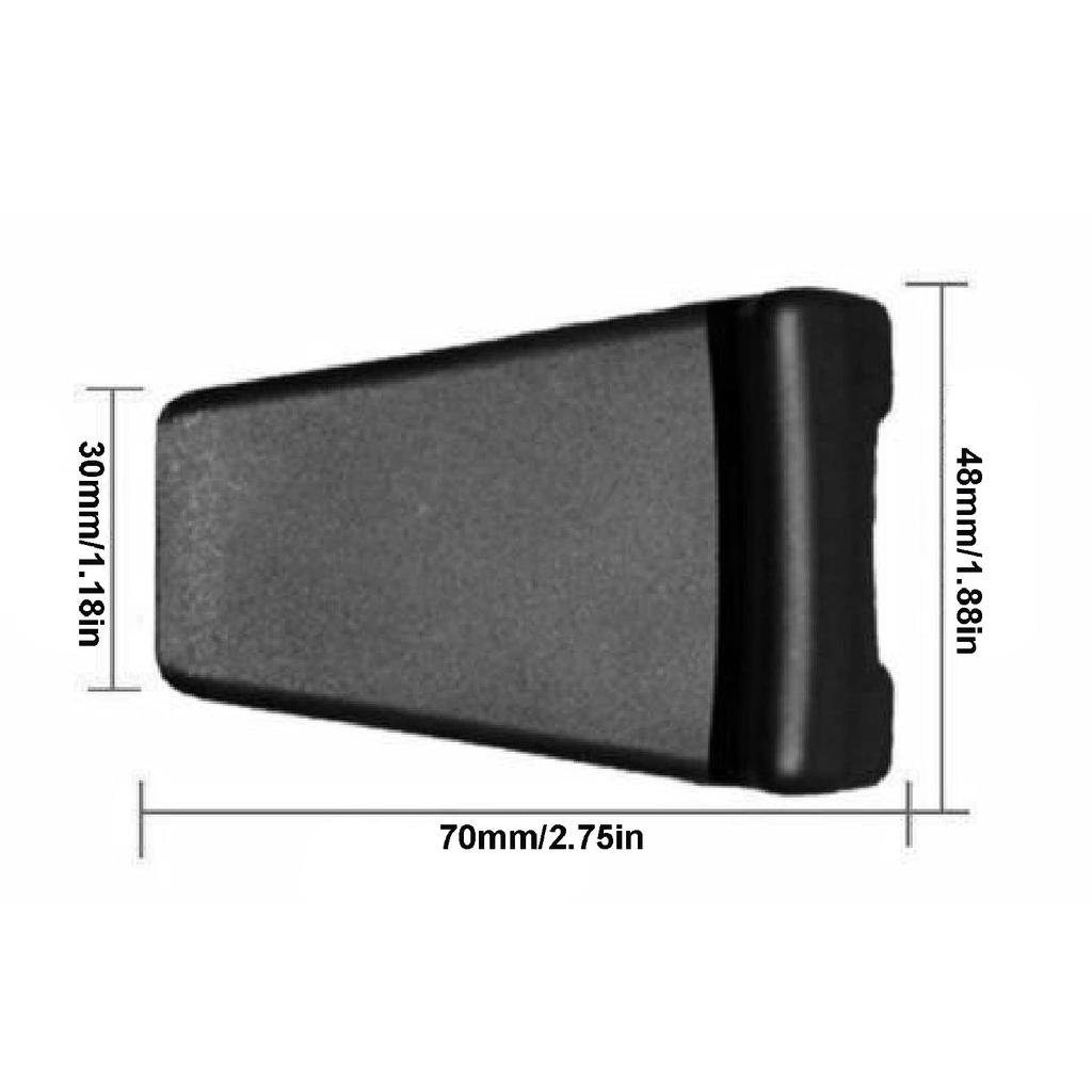 Felgenklemmschutz, Qiilu 70mm Reifenmontiermaschine Felgenklemmschutz ABS Backenschutz