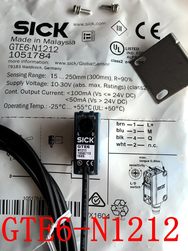 SICK Sensor GTE6/GTB6-N1211/N1212/P1211 Series P250 (Made in Japan)