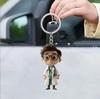 1pc Cute Nurse Keychain Pendant Acrylic Backpack Decoration Bedroom Thanks To Doctor's Gift Medical Student Daily Outfit 2026