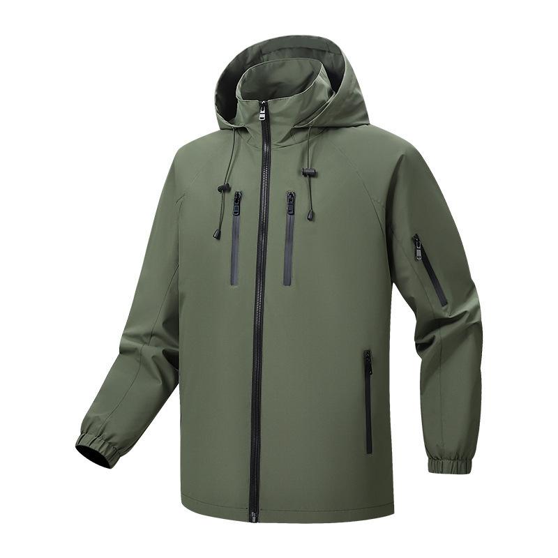 New Autumn and Winter Outdoor Sports Jacket Men's and Women's Fashion Single-layer Jacket Windproof Mountaineering Jacket