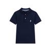 Teenie Weenie Kids' 2026 V-Series Bear Embroidered Cotton Polo Shirt