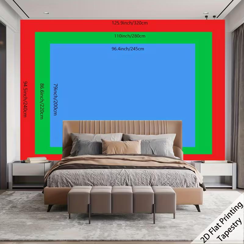2D Trippy Eye Waterfall Tapestry Blacklight Fantasy Forest Backdrop Cloth for Bedroom
