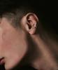 Hustad 244 Stam Earcuff _925 Silver Ear Cuff