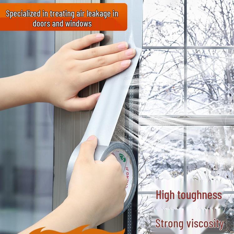 Draft-Free Door & Window Sealing Strip: Leakproof, No-Residue, Windproof, Insulation Film