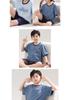2026 Boys' Lycra Cotton Summer Pajama Set – Air Conditioning Suit for Children