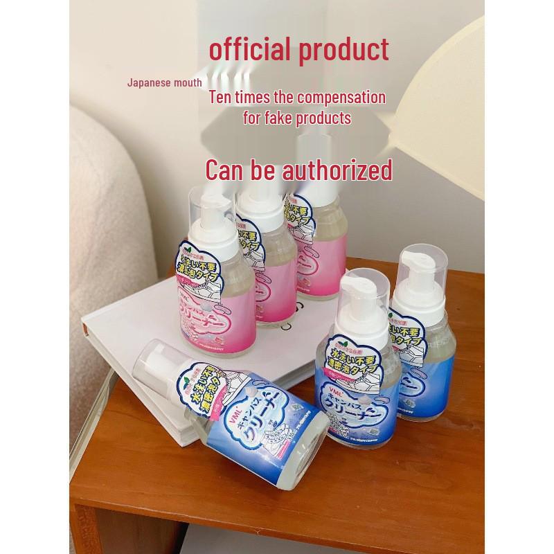 VML 2026 Waterless White Shoe Cleaning Foam Blue Foam Mousse