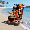 Freddy Bear Fashion Beach Towel: Ideal for Summer Adventures Soft, Absorbent and Quick Drying Suitable for Swimming and Bathing