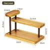 Solid Wood Tiered Display Stand for Jewelry, Ornaments, Snacks & Succulents