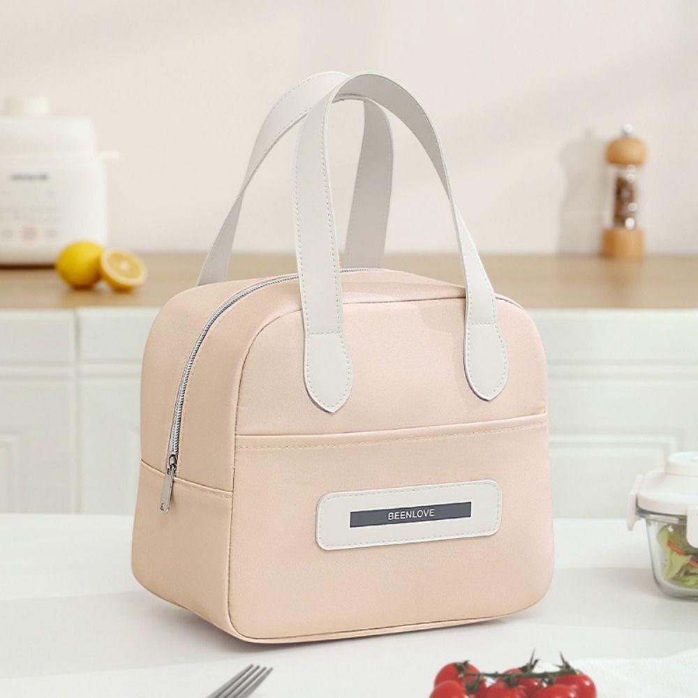 Portable Insulated Tote Bag Handheld Thermal Lunch Pouch Fashion Insulated Cooler Bags  Picnic
