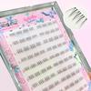 Natural Bottom Eyelashes Bottom Lash Clusters DIY Eyelash Extensions  for Daily Party Traveling Makeup