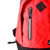 Nike Zipper Minimalist Solid Color Splicing Large Capacity Classic Logo Polyester Backpack Unisex Backpack Red BA4735-618