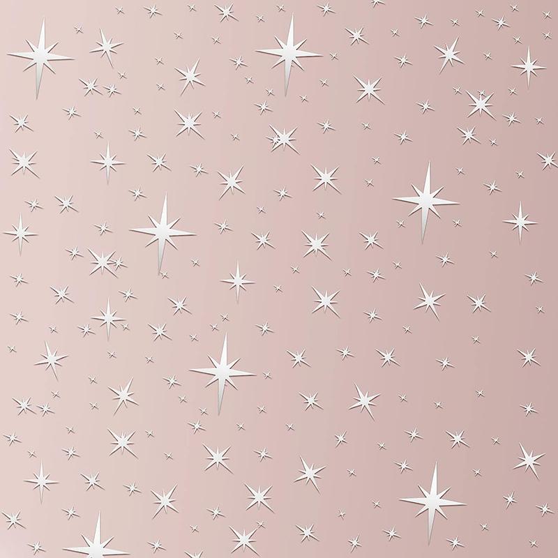 42Sheets Creative Star Acrylic Removable Mirror Wall Sticker Mosaic Wall Decal Diy Wall Paper Festival Home Decoration Stickers