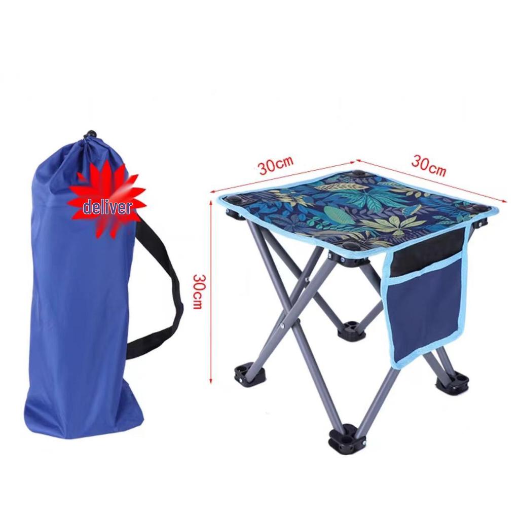 Portable Folding Stool for Outdoor Fishing, Camping, Art Sketching, and Beach Activities