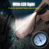 120W Car Air Pump Handheld Air Compressor Portable Tire Inflator Pressure Gauge with LED Light for Car Motorcycle