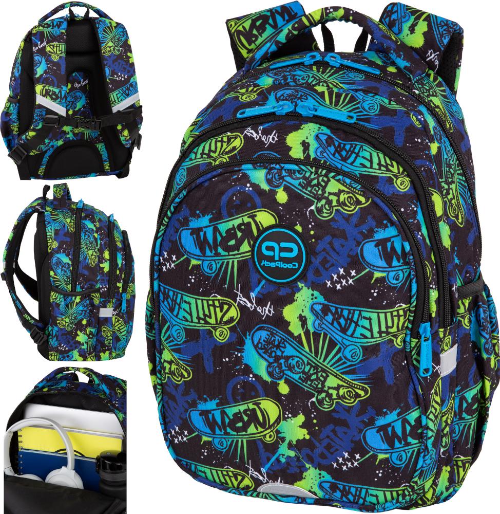Jerry Skate Night Coolpack Jauniešu mugursoma