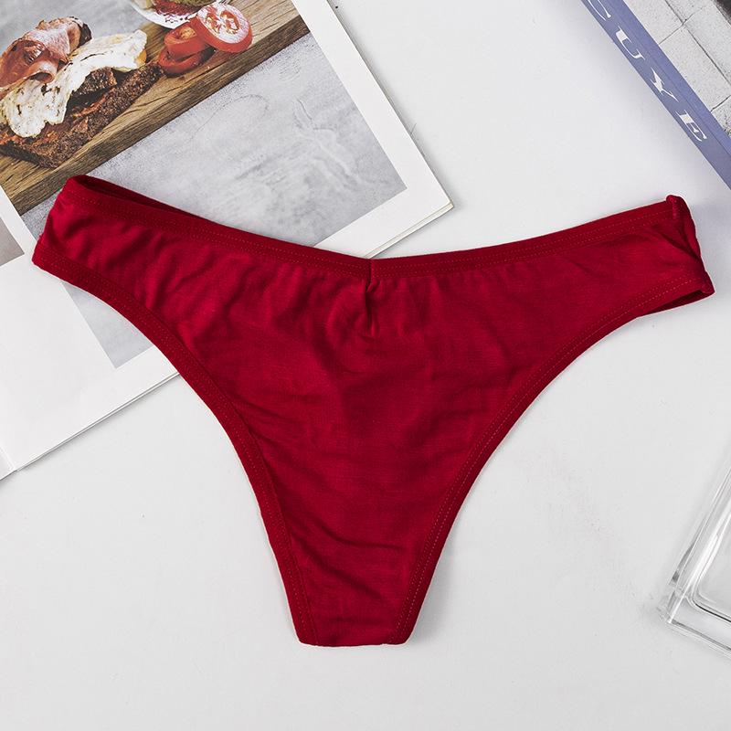 

Seamless Euro-Style Low-Rise Thong - Sexy Invisible T-Back Fitness Panties One Size