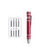 8 In 1 Mini Screwdriver Pen Pocket Screwdriver Set Multifunction Phone Repair Hand Tools Kit