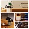 Newman HT-554 3-in-1 Wireless Charging Bluetooth Speaker Lamp CN Plug (adapter Included)