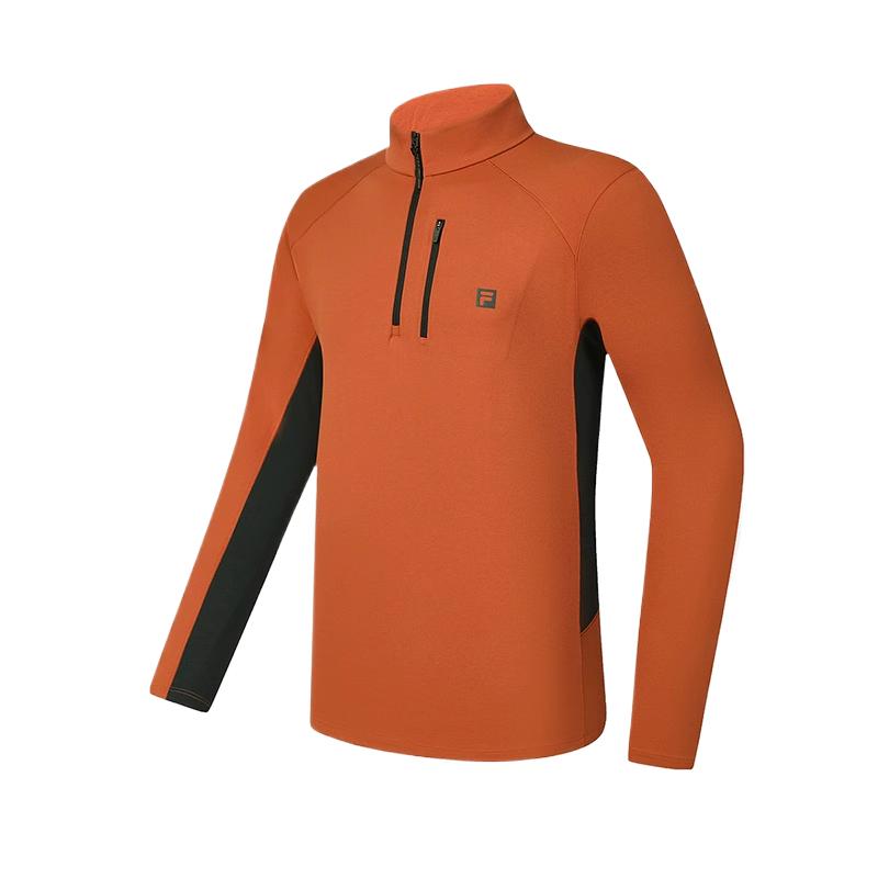 New FILA EXPLORER T Shirt Men's Ochre A11M517202F-BN
