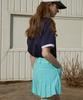 Candini Mint Summer Pleated Skirt