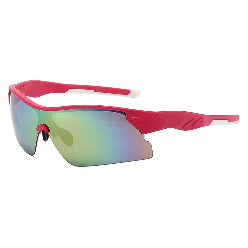 New Cycling Glasses, Men's and Women's Outdoor Road Bike Sports Sunglasses, Secondary Injection Molding Mountain Bike Off-road Sunshade