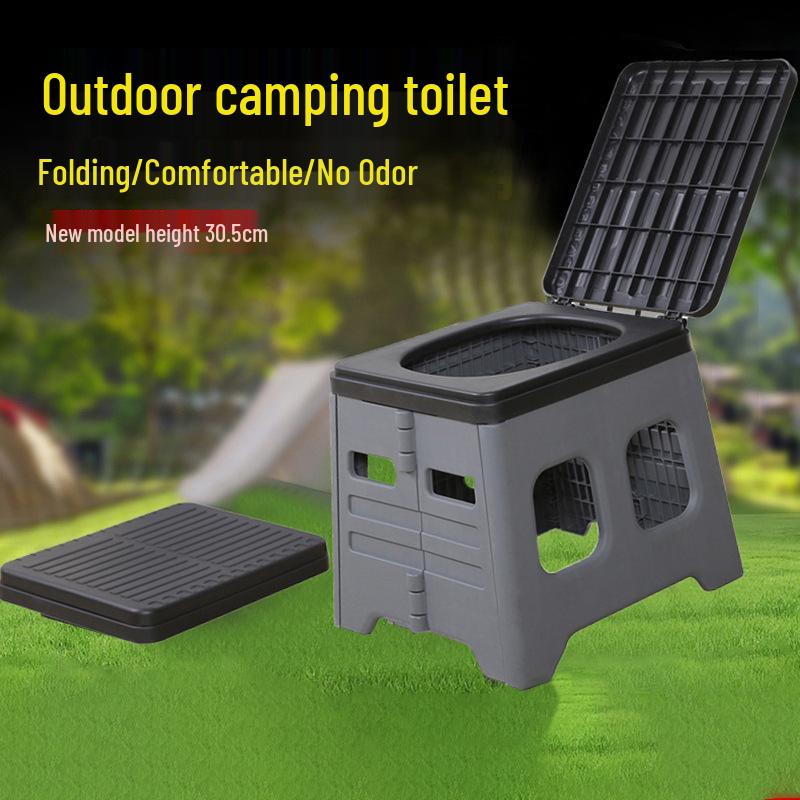 Foldable Portable Camping Toilet for Kids and Adults