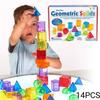 Transparente Geometrische Bausteine Für Kinder Lernmaterialien Lr Baby Mathe Spielzeug