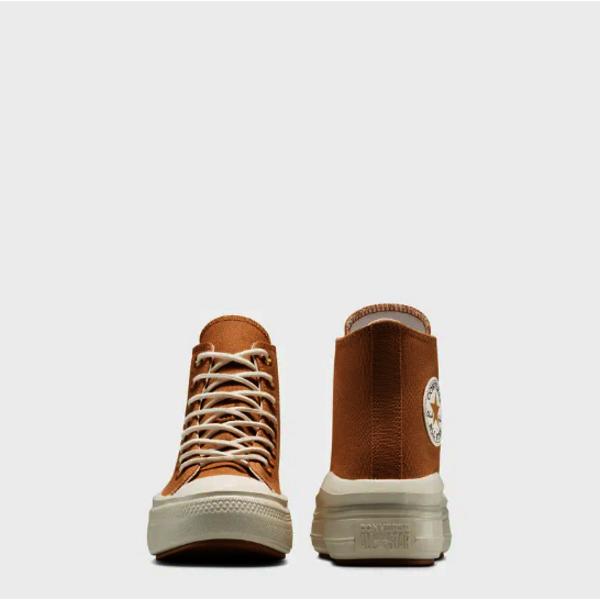 Converse Lightweight High Canvas Platform Sneakers Brown A12997c