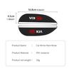 For KIA 2pcs Car Rain Eyebrow Rearview Mirror Visor Shade Rain Cover Rear View Accessories Cerato Proceed Stonic Picanto Sorento