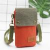 Three Layer Shoulder Bag Canvas Phone Bag New Crossbody Bag  for Women
