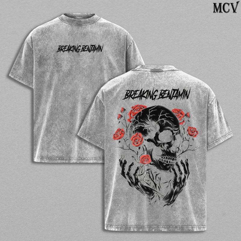 Benjamin - Baingwteedvintagendcbreakheavyashe Straight Cotton XL серый