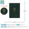LaboClip Planner, 2026, January Start, B6, Monthly, Petit Bouquet, Green, 2601GPB-GR