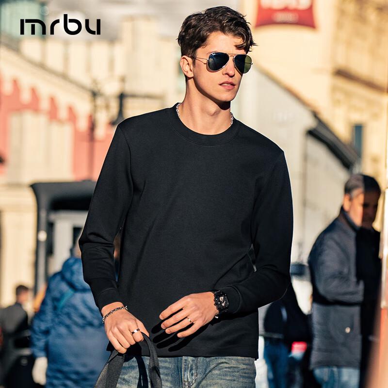 

Men s Thick Thermal Round Neck Long Sleeve T-shirt L