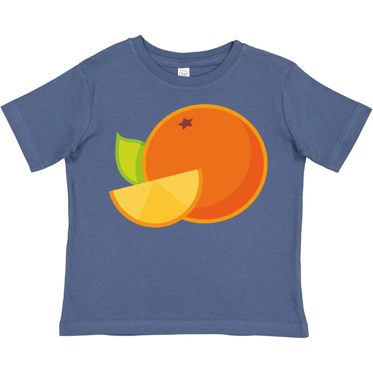 

Inktastic Orange Fruit Toddler T-Shirt Food Florida Slice Child Preschooler Kid 100