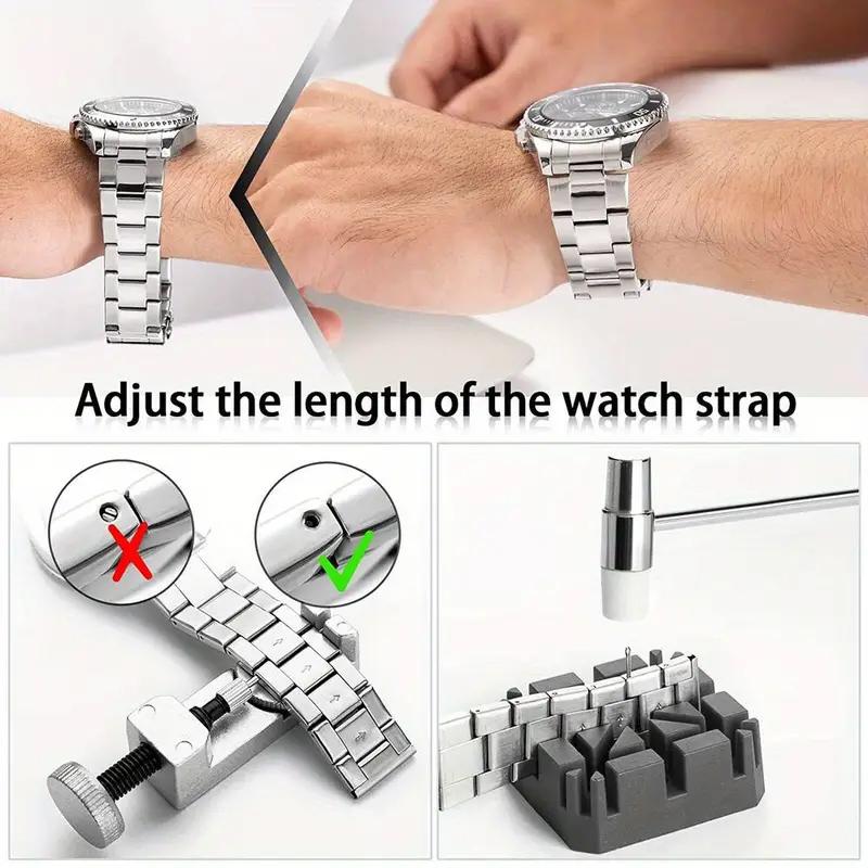 Professional Easy Link Disassembly And Strap Size Adjustment Tool Set Professional Watch Repair Tool Set Gift For Father