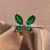 European and American New Butterfly Ring Female Design Niche Ring Personalized Open Ring